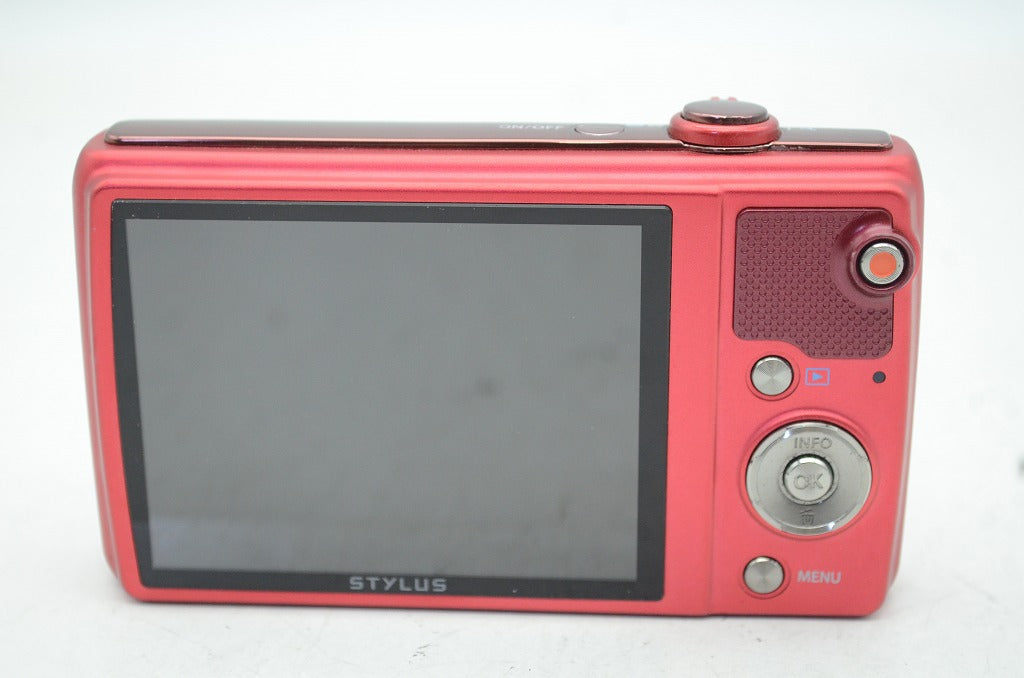 訳あり品 OLYMPUS オリンパス STYLUS VR-370 コンパクトデジタルカメラ レッド 250826j
