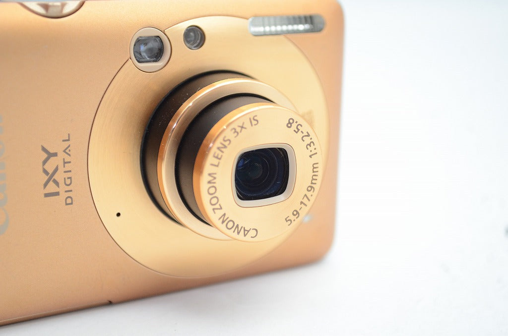 Canon キヤノン IXY DIGITAL 210 IS コンパクトデジタルカメラ ゴールド 250827b