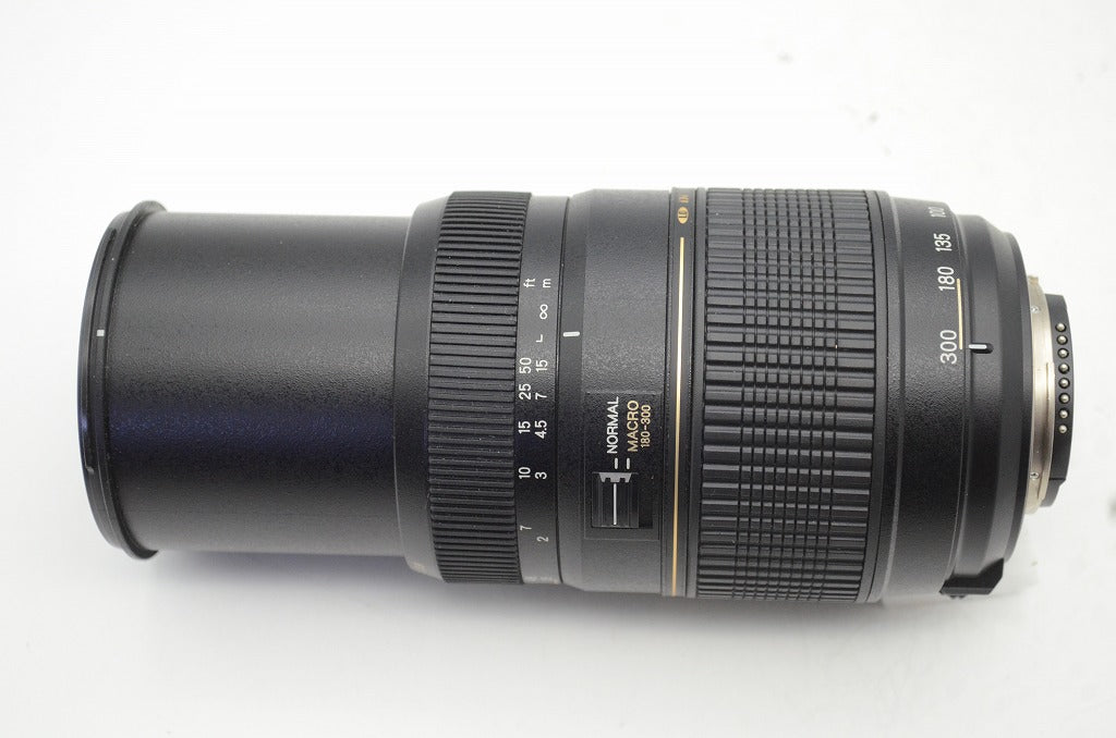 TAMRON AF 70-300mm F4-5.6 Di LD MACRO A17 Nikon ニコン Fマウント ズームレンズ フード付 250830b