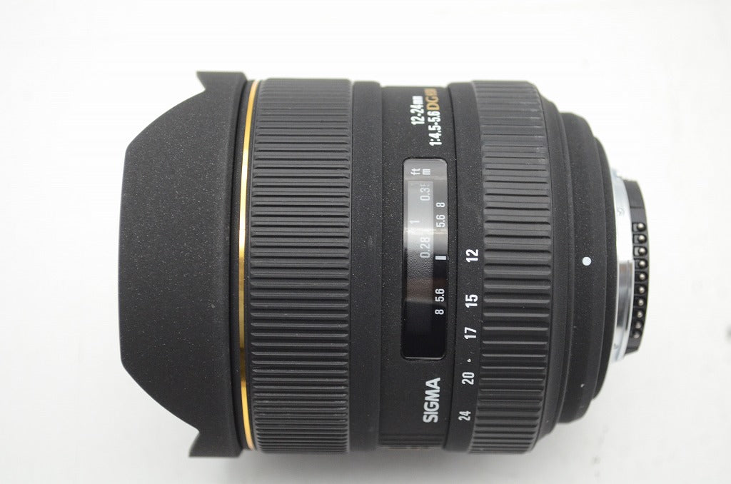 SIGMA シグマ 12-24mm F4.5-5.6 EX DG HSM Nikon ニコン Fマウント 元箱付 250830f