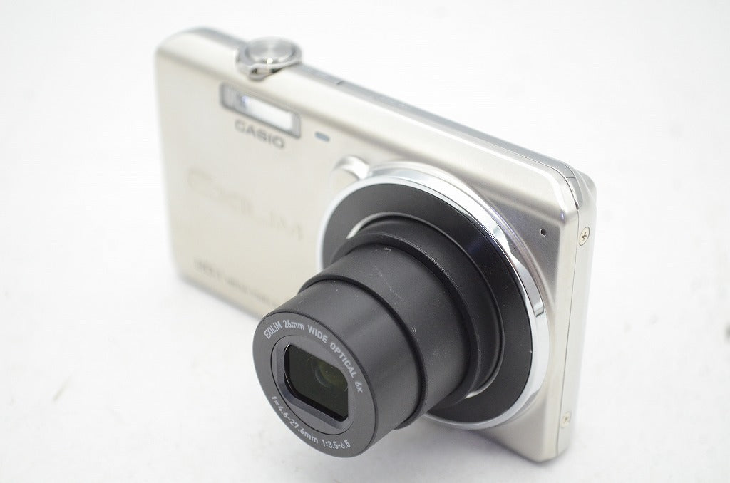 美品 CASIO カシオ EXILIM EX-ZS35 コンパクトデジタルカメラ シルバー 元箱付 250902e