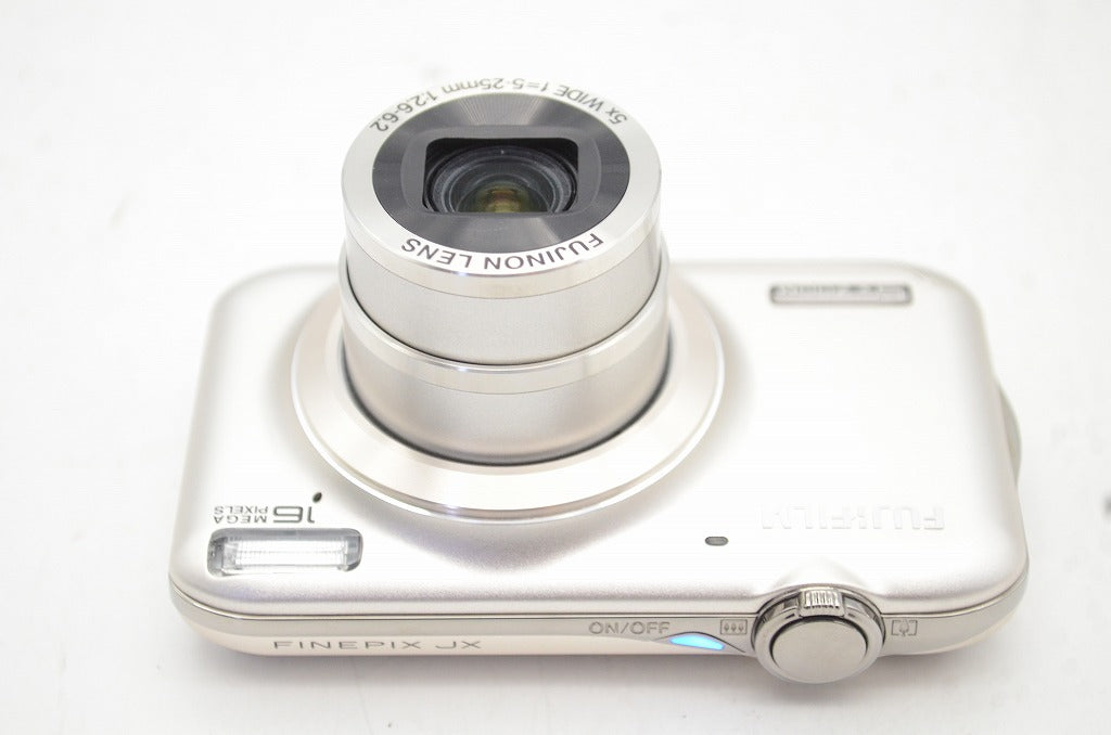美品 FUJIFILM フジフィルム FinePix JX400 コンパクトデジタルカメラ ゴールド 元箱付 250902a