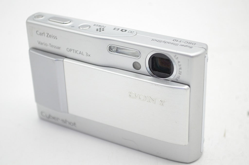 SONY ソニー Cyber-Shot DSC-T10 コンパクトデジタルカメラ シルバー 250903f