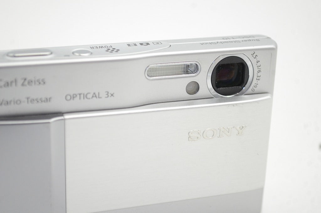 SONY ソニー Cyber-Shot DSC-T10 コンパクトデジタルカメラ シルバー 250903f