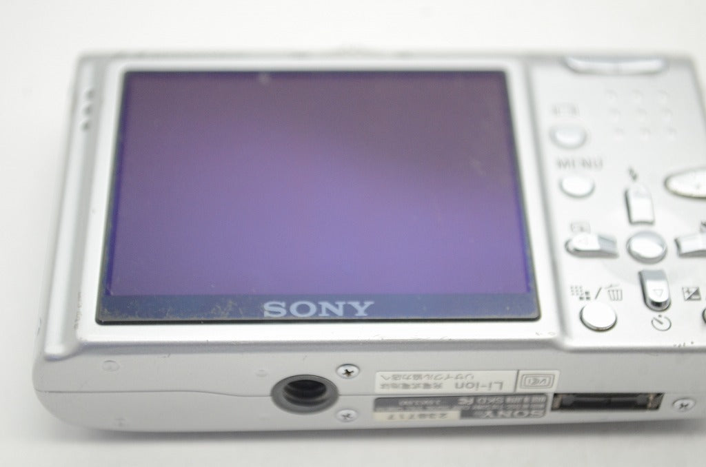 SONY ソニー Cyber-Shot DSC-T10 コンパクトデジタルカメラ シルバー 250903f