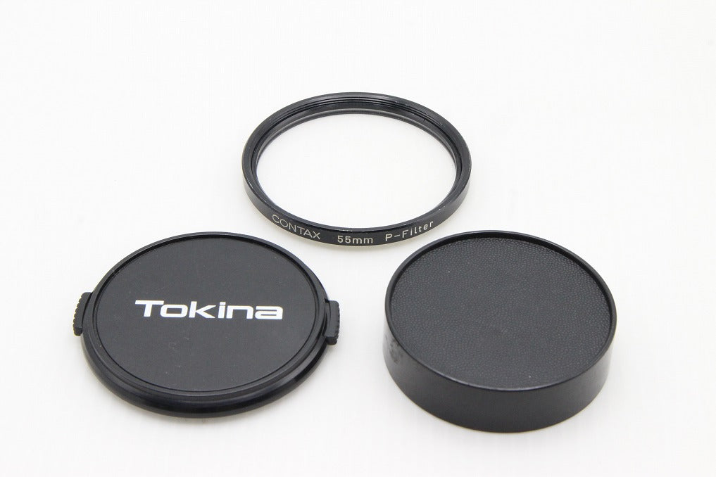 良品 CONTAX Carl Zeiss Sonnar T* 85mm F2.8 AEJ ヤシコンマウント CY Mount 単焦点レンズ フィルター付 260203ag