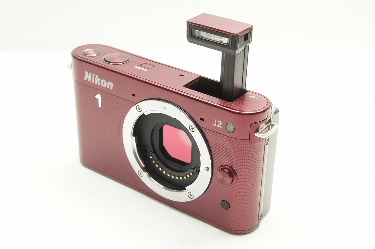 Nikon ニコン 1 J2 ボディ レッド ミラーレス一眼カメラ 230221c