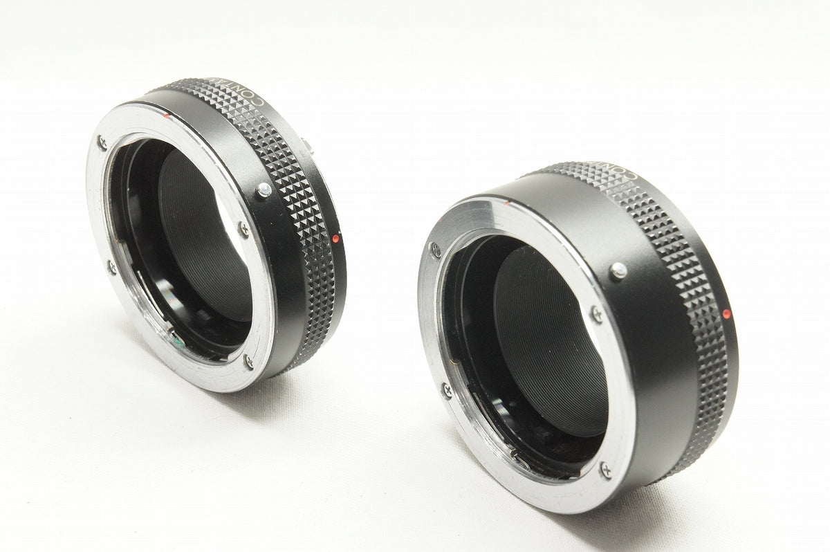 良品 CONTAX コンタックス AUTO EXTENSION TUBE SET (20mm 27mm ...