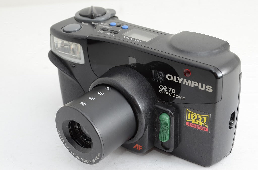 OLYMPUS オリンパス OZ 70 PANORAMA ZOOM ブラック 35mmコンパクト