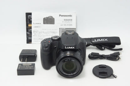 美品 Panasonic パナソニック LUMIX DC-FZ85 デジタルカメラ ブラック 260717i