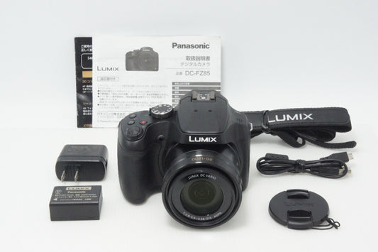 美品 Panasonic パナソニック LUMIX DC-FZ85 デジタルカメラ ブラック 260717i
