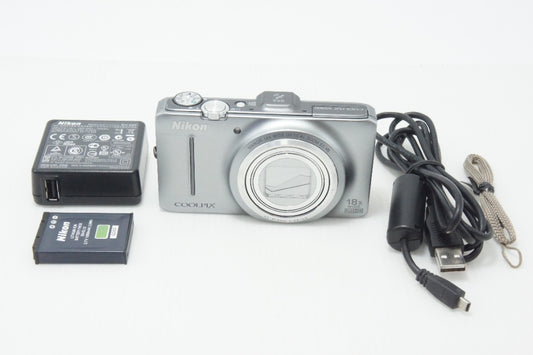 Nikon ニコン COOLPIX S9300 コンパクトデジタルカメラ クリスタルシルバー 260717f