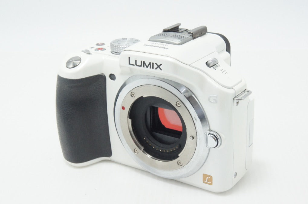 良品 Panasonic パナソニック LUMIX DMC-G5 ボディ ミラーレス一眼カメラ ホワイト 260727l