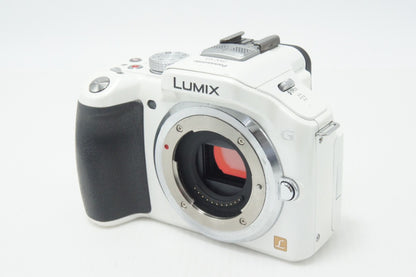 良品 Panasonic パナソニック LUMIX DMC-G5 ボディ ミラーレス一眼カメラ ホワイト 260727l
