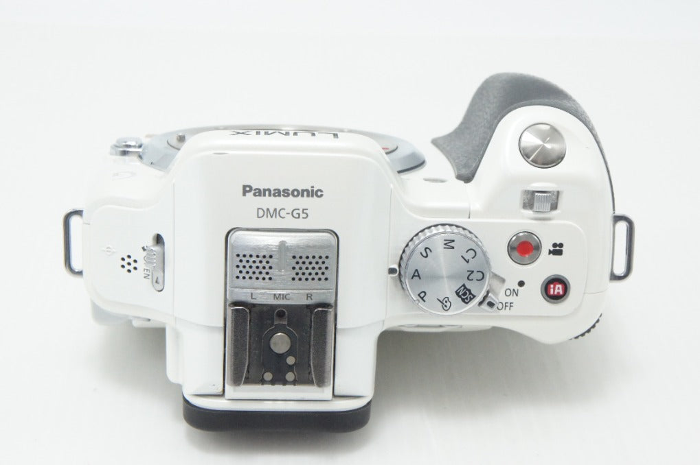 良品 Panasonic パナソニック LUMIX DMC-G5 ボディ ミラーレス一眼カメラ ホワイト 260727l