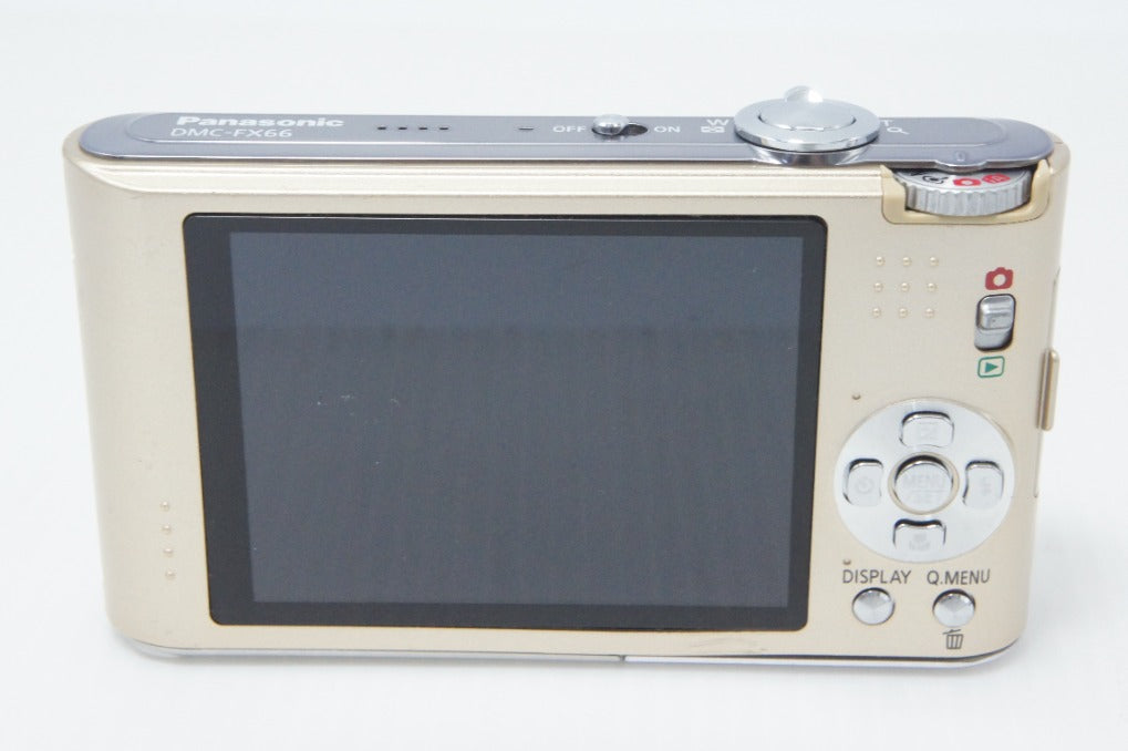 Panasonic パナソニック LUMIX DMC-FX66 コンパクトデジタルカメラ ゴールド 元箱付 260708d