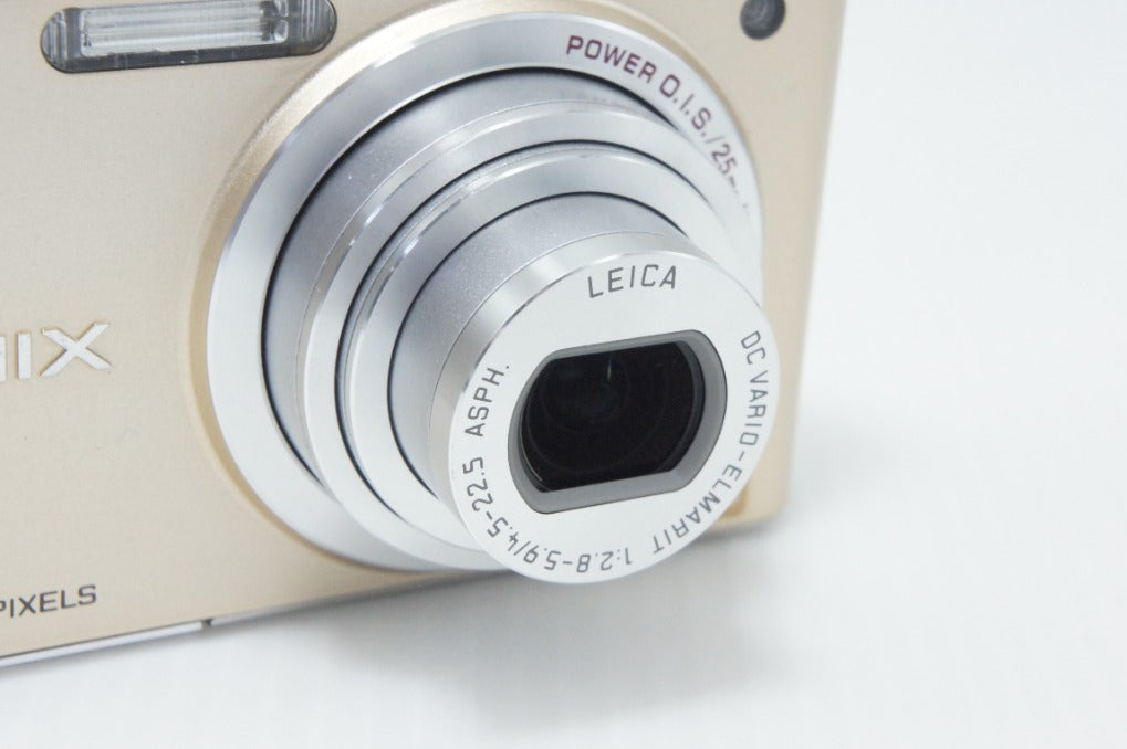 Panasonic パナソニック LUMIX DMC-FX66 コンパクトデジタルカメラ ゴールド 元箱付 260708d