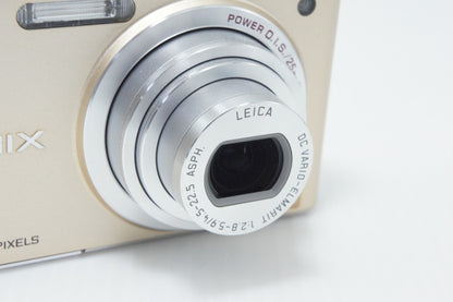 Panasonic パナソニック LUMIX DMC-FX66 コンパクトデジタルカメラ ゴールド 元箱付 260708d