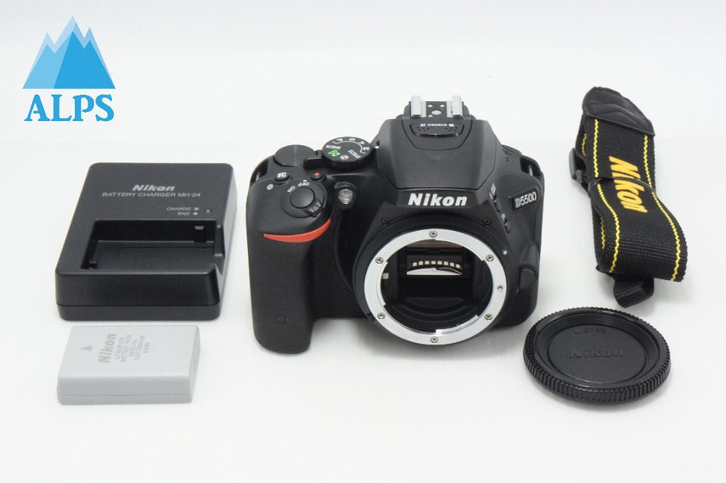 美品 Nikon ニコン D5500 ボディ デジタル一眼レフカメラ ブラック 260616f
