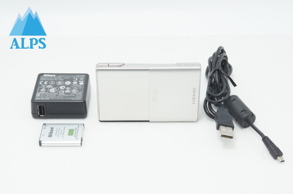 良品 Nikon ニコン COOLPIX S100 コンパクトデジタルカメラ シルバー 260616b