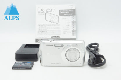 CASIO カシオ EXILIM EX-Z37 コンパクトデジタルカメラ シルバー 260616au