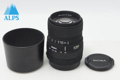良品 SIGMA シグマ 55-200mm f4-5.6 DC Canon キヤノン EFマウント APS-C ズームレンズ フード付 260616h