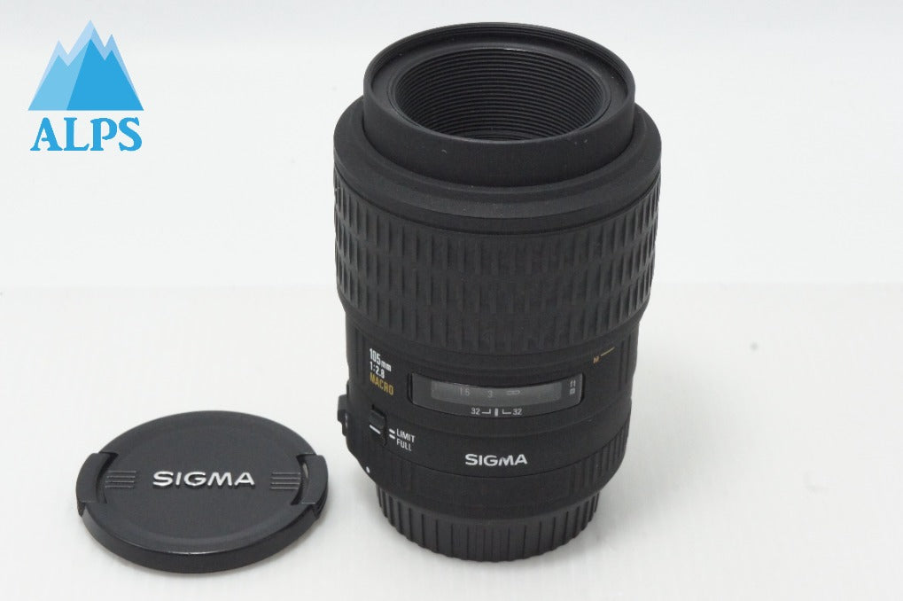 訳あり品 SIGMA シグマ AF 105mm F2.8 EX MACRO Canon キヤノン EFマウント 単焦点レンズ 260616c