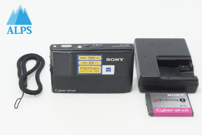 美品 SONY ソニー Cyber-shot DSC-T10 コンパクトデジタルカメラ ブラック 260616aa