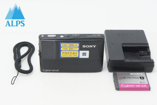 美品 SONY ソニー Cyber-shot DSC-T10 コンパクトデジタルカメラ ブラック 260616aa