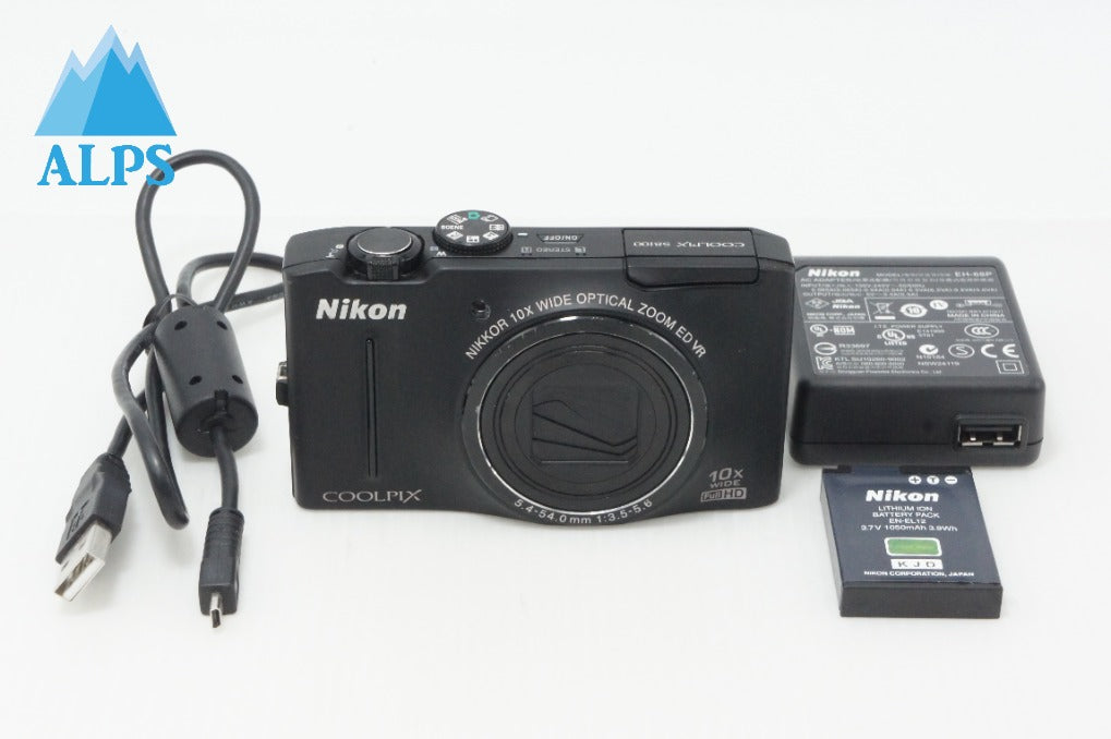 訳あり品 Nikon ニコン COOLPIX S8100 コンパクトデジタルカメラ ノーブルブラック 260616ad