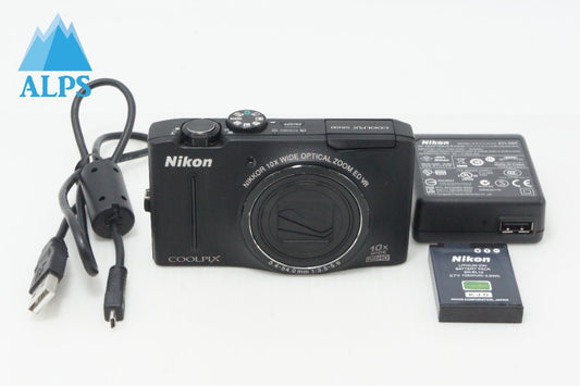 訳あり品 Nikon ニコン COOLPIX S8100 コンパクトデジタルカメラ ノーブルブラック 260616ad