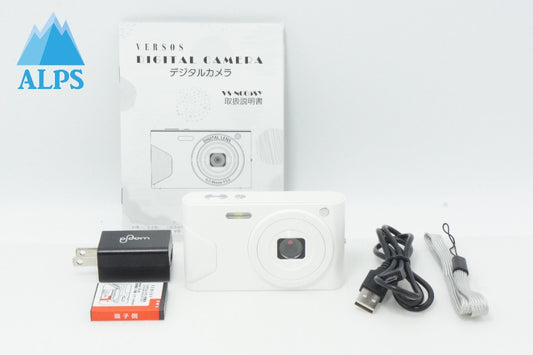 美品 VERSOS ベルソス VS-N005SY コンパクトデジタルカメラ ホワイト 260618d
