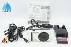 CASIO カシオ EXILIM EX-ZR100 コンパクトデジタルカメラ ホワイト 260616ae