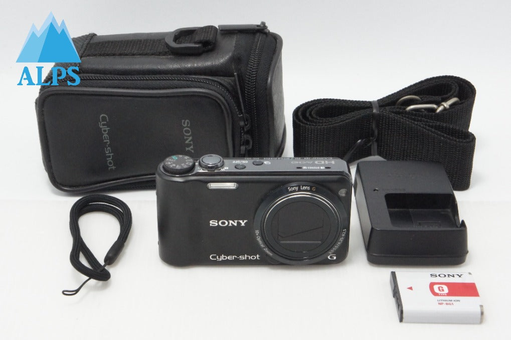 SONY ソニー Cyber-shot DSC-HX5V コンパクトデジタルカメラ ブラック ケース付 260618f