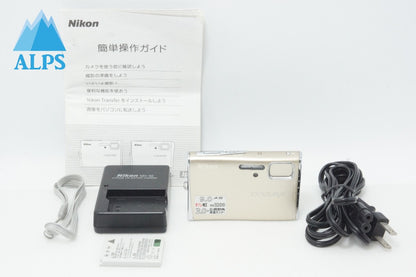 Nikon ニコン COOLPIX S52 コンパクトデジタルカメラ ベージュゴールド 260618c
