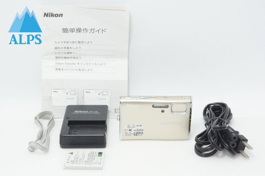 Nikon ニコン COOLPIX S52 コンパクトデジタルカメラ ベージュゴールド 260618c