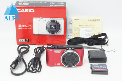CASIO カシオ EXILIM EX-ZR1000 コンパクトデジタルカメラ レッド 元箱付 260618p