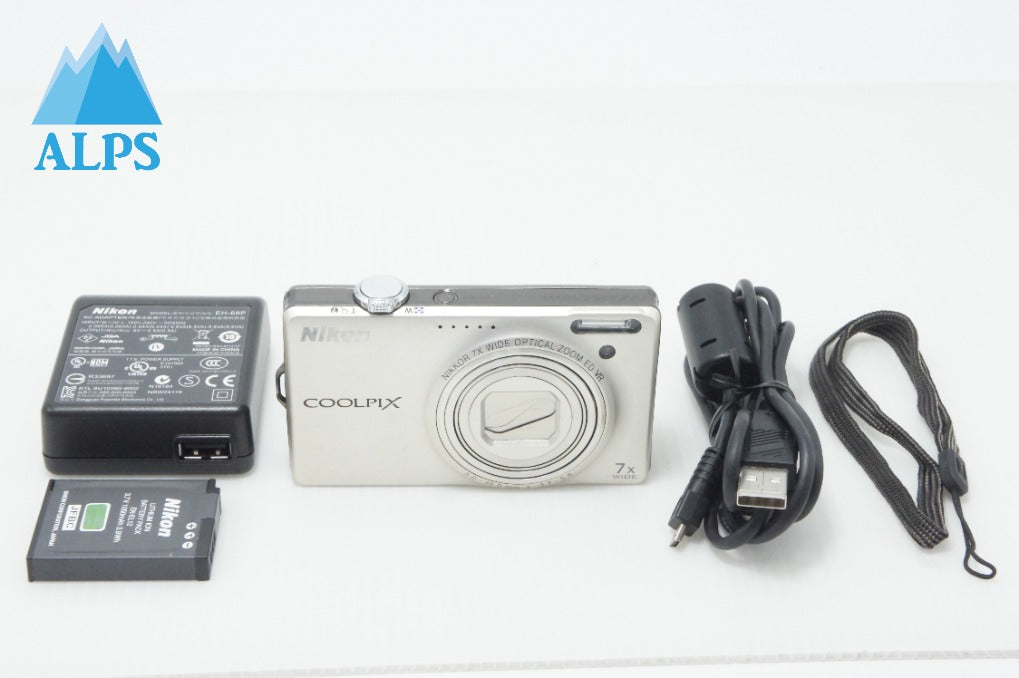 Nikon ニコン COOLPIX S6000 コンパクトデジタルカメラ シャンパンシルバー 260603y
