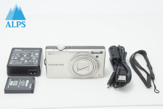 Nikon ニコン COOLPIX S6000 コンパクトデジタルカメラ シャンパンシルバー 260603y