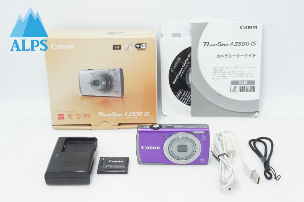Canon キヤノン PowerShot A3500 IS コンパクトデジタルカメラ