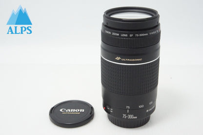 美品 Canon キヤノン EF 75-300mm F4-5.6 III USM フルサイズ ズームレンズ 260619ap