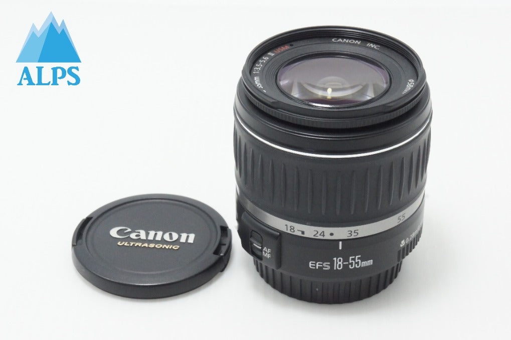 Canon キヤノン EF-S 18-55mm F3.5-5.6 II USM APS-C ズームレンズ 260619ao