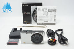 訳あり品 CASIO カシオ EXILIM EX-ZR10 コンパクトデジタルカメラ シルバー 元箱付 260620t