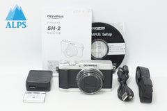 OLYMPUS オリンパス STYLUS SH-2 コンパクトデジタルカメラ シルバー 260620w