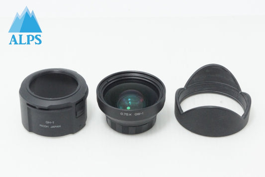 Excellent condition RICOH GW-1 + GH-1 Wide Conversion Lens for GR DIGITAL I II 260620ai