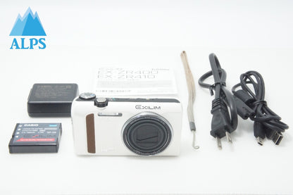 CASIO カシオ HIGH SPEED EXILIM EX-ZR400 コンパクトデジタルカメラ ホワイト 260623p
