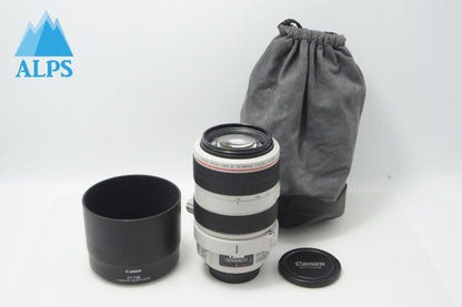 良品 Canon キヤノン EF 70-300mm F4-5.6L IS USM フルサイズ ズームレンズ フード ポーチ付 260624bc
