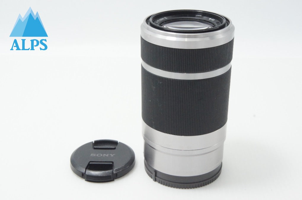SONY ソニー E 55-210mm F4.5-6.3 OSS SEL55210 Eマウント APS-C ズームレンズ シルバー 260624bo【アルプスカメラ】
