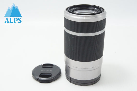 SONY ソニー E 55-210mm F4.5-6.3 OSS SEL55210 Eマウント APS-C ズームレンズ シルバー 260624bo【アルプスカメラ】