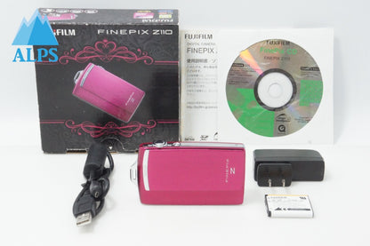 美品 FUJIFILM フジフィルム FinePix Z110 コンパクトデジタルカメラ ピンク 元箱付 260624j